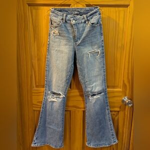 American Eagle Curvy High-rise Flare